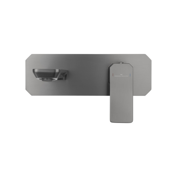 Смеситель для раковины настенный Wonzon & Woghand Diamond WW-88869011-BGM (со скрытой частью) тёмный графит - фото 2