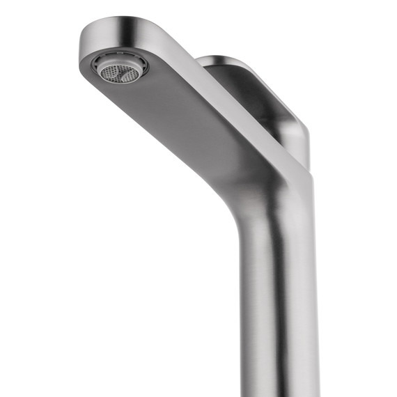 Смеситель для раковины высокий Wonzon & Woghand WW-H1034-BGG, тёмный графит - фото 3