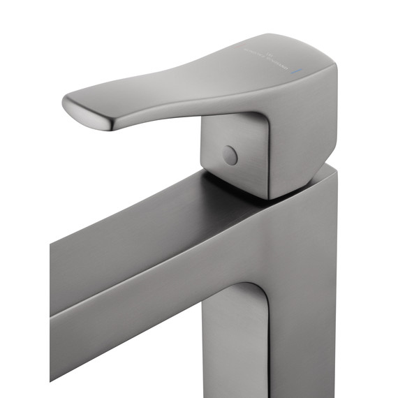 Смеситель для раковины высокий Wonzon & Woghand Flex WW-88019072-BGM, тёмный графит - фото 4