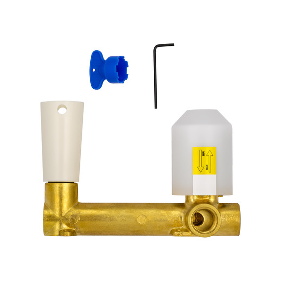 Смеситель для раковины настенный Wonzon & Woghand Shark WW-481701-CR (со скрытой частью) - фото 7