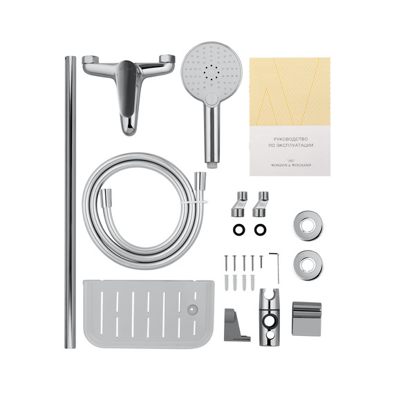 Смесители для ванны Wonzon & Woghand Alfa WW-AE3201-CR - фото 6