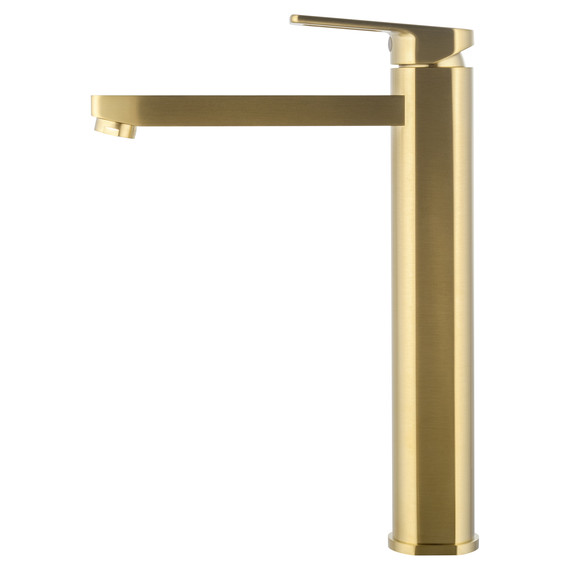 Смеситель для раковины высокий Wonzon & Woghand Frame WW-88239010-BG, золото - фото 2