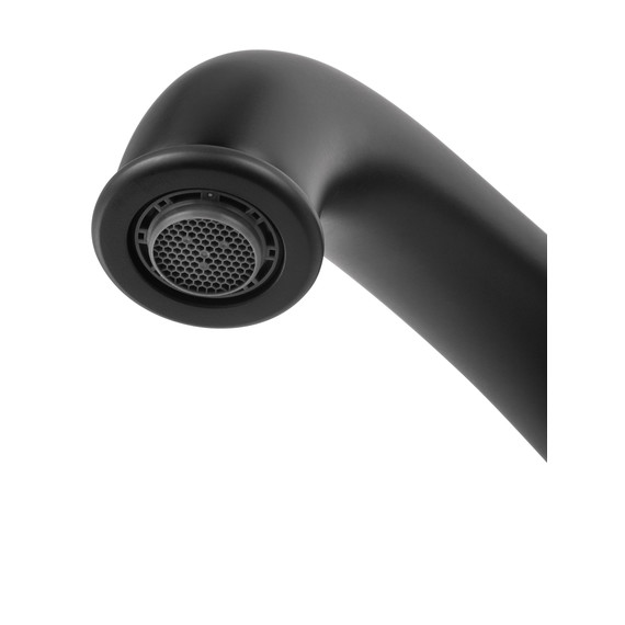 Смеситель для раковины настенный Wonzon & Woghand Steam WW-88869008-MB (со скрытой частью) чёрный - фото 3