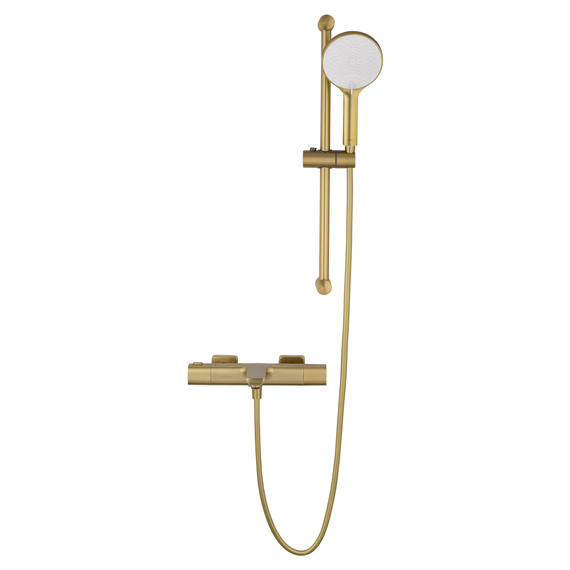 Смесители для ванны с термостатом Wonzon & Woghand Solid WW-C2011-A-BG, золото - фото 2