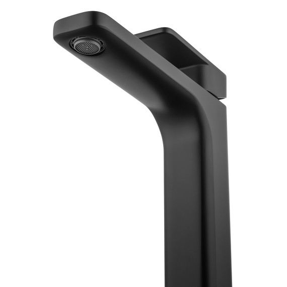 Смеситель для раковины высокий Wonzon & Woghand Arnie WW-691104-MB, чёрный - фото 3