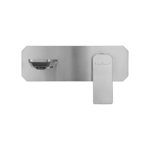 Смеситель для раковины настенный Wonzon & Woghand Diamond WW-88869011-BN (со скрытой частью) никель - фото 2