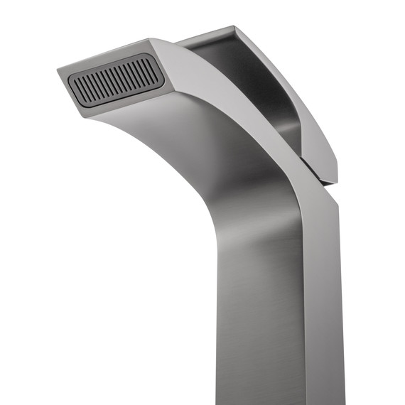 Смеситель для раковины высокий Wonzon & Woghand Fit WW-88239009-BGM, тёмный графит - фото 3