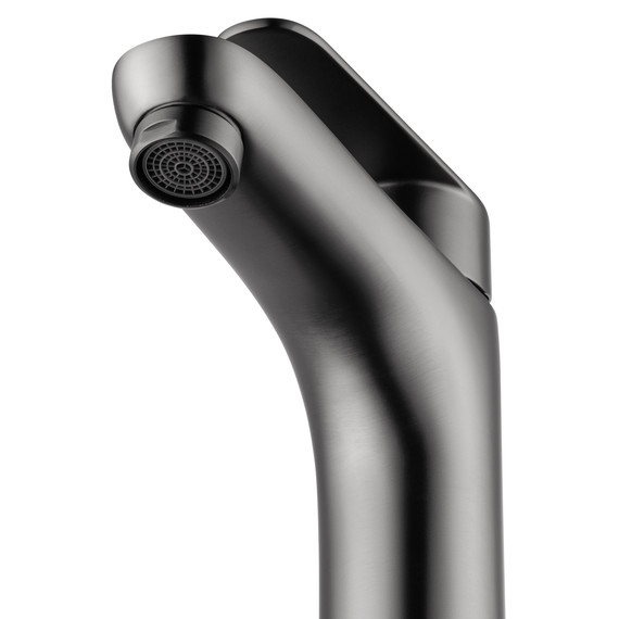 Смеситель для раковины высокий Wonzon & Woghand Alfa WW-A40232-BGG, тёмный графит - фото 3