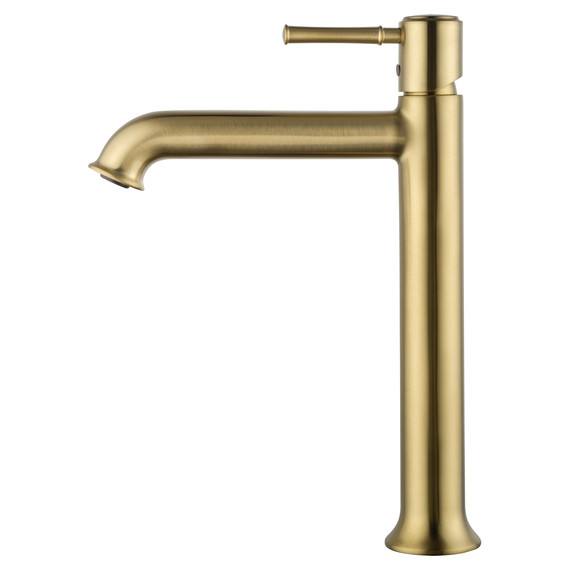 Смеситель для раковины высокий Wonzon & Woghand Tor WW-88019073-BG, золото - фото 2