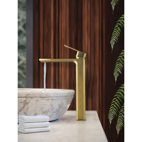 Смеситель для раковины высокий Wonzon & Woghand Diamond WW-88239011-BN, никель - фото 6