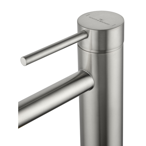 Смеситель для раковины высокий Wonzon & Woghand Stick WW-88239017-BN, никель - фото 4