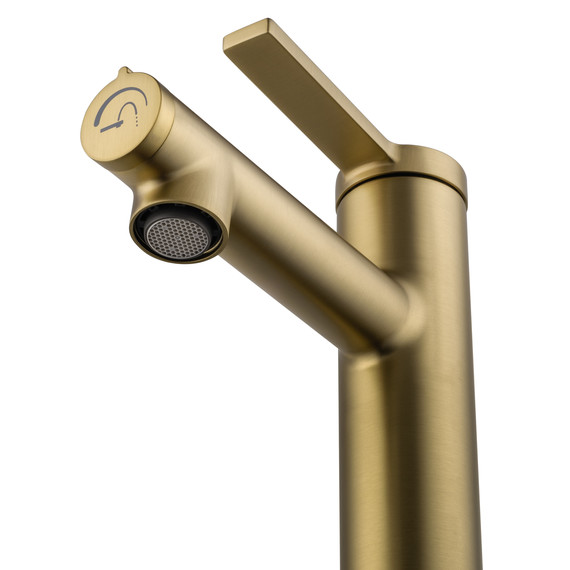 Смесители для раковины Wonzon & Woghand WW-H1017-BG, золото - фото 3