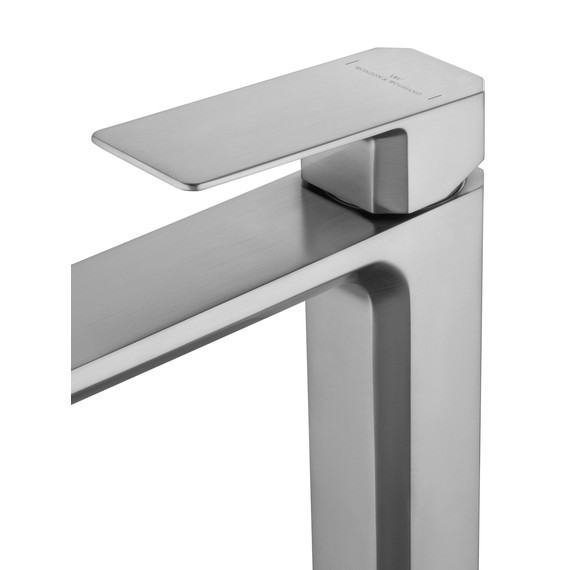 Смеситель для раковины высокий Wonzon & Woghand Diamond WW-88239011-BN, никель - фото 4
