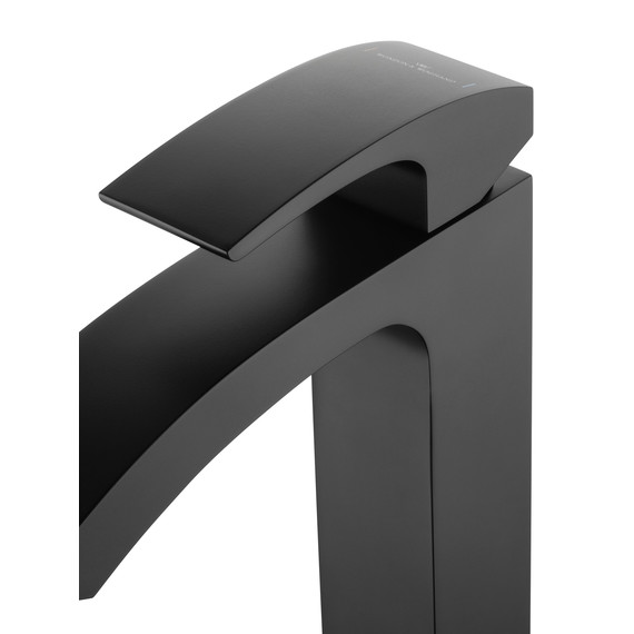 Смеситель для раковины высокий Wonzon & Woghand Fit WW-88239009-MB, чёрный - фото 4