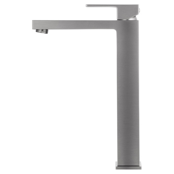 Смеситель для раковины высокий Wonzon & Woghand Cube WW-88239016-BGM, тёмный графит - фото 2