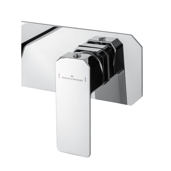 Смеситель для раковины настенный Wonzon & Woghand Diamond WW-88869011-CR (со скрытой частью) - фото 4