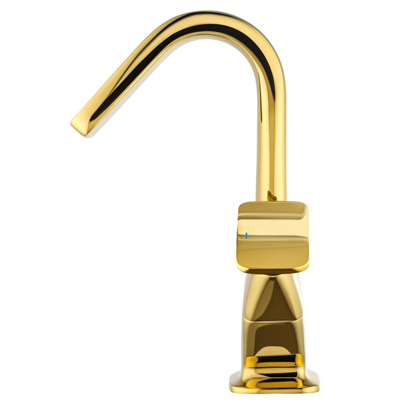 Смеситель для раковины высокий Wonzon & Woghand Shakespeare WW-651103-DG, золото - фото 2