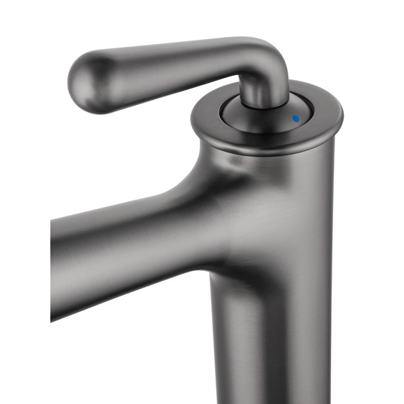 Смеситель для раковины высокий Wonzon & Woghand Steam WW-88239008-BGM, тёмный графит - фото 4