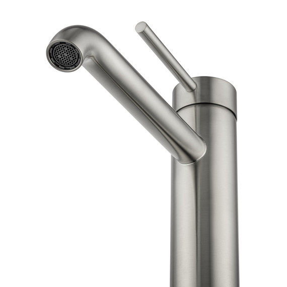 Смеситель для раковины высокий Wonzon & Woghand Stick WW-88239017-BN, никель - фото 3