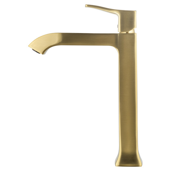 Смеситель для раковины высокий Wonzon & Woghand Flex WW-88019072-BG, золото - фото 4