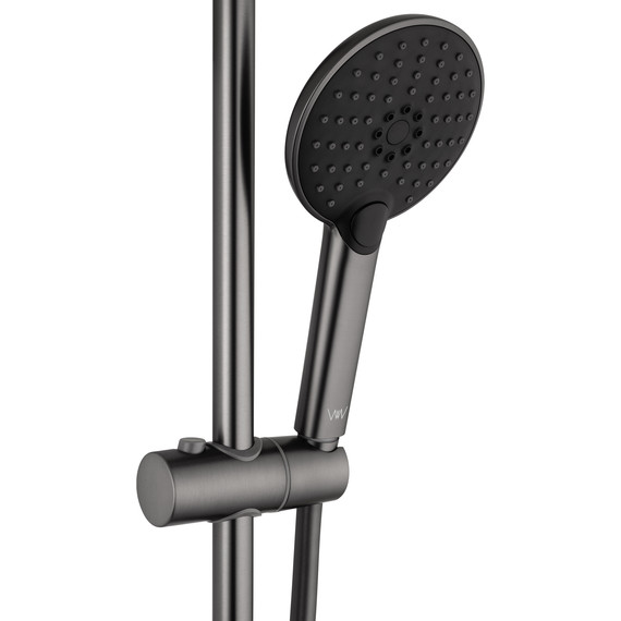 Смесители для ванны Wonzon & Woghand Alfa WW-AE3201-BGG, тёмный графит - фото 6