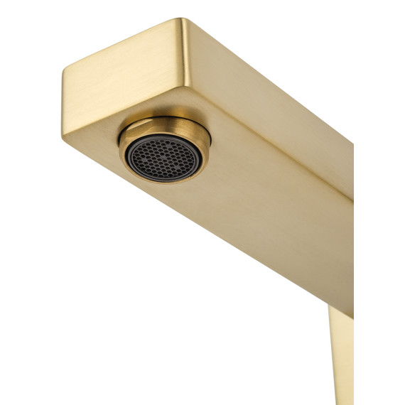 Смеситель для раковины настенный Wonzon & Woghand Frame WW-88869010-BG (со скрытой частью) золото - фото 3