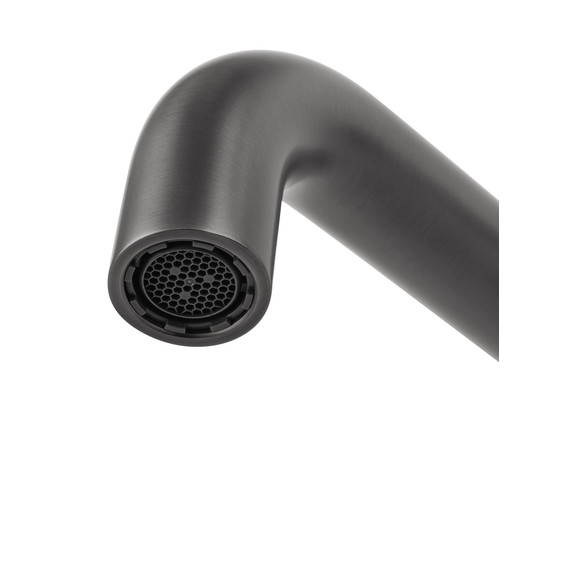 Смеситель для раковины настенный Wonzon & Woghand Stick WW-88869017-BGM (со скрытой частью) тёмный графит - фото 3