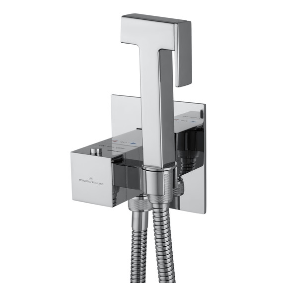 набор для гигиенического душа с термостатом Wonzon & Woghand WW-88829910-CR (со скрытой частью) - фото 3