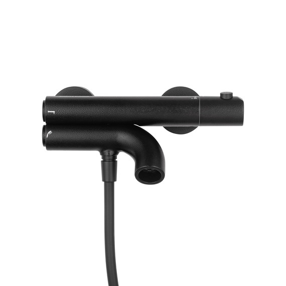 Смесители для ванны с термостатом Wonzon & Woghand Loop WW-311-00-508, чёрный - фото 3