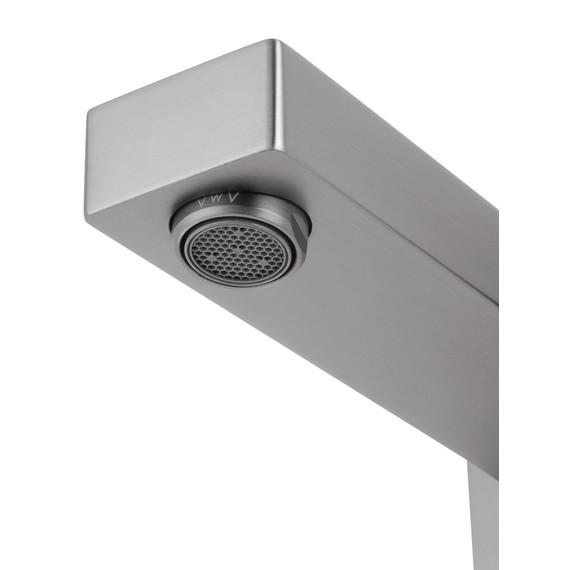 Смеситель для раковины настенный Wonzon & Woghand Frame WW-88869010-BGM (со скрытой частью) тёмный графит - фото 3