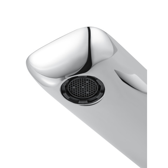 Смеситель для раковины настенный Wonzon & Woghand Shark WW-481701-CR (со скрытой частью) - фото 3