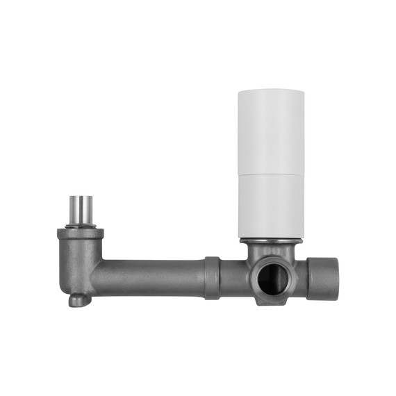 Смеситель для раковины настенный Wonzon & Woghand WW-105-MW (со скрытой частью) белый - фото 5