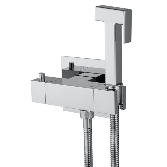 набор для гигиенического душа с термостатом Wonzon & Woghand WW-88819903-CR (со скрытой частью) - фото 3