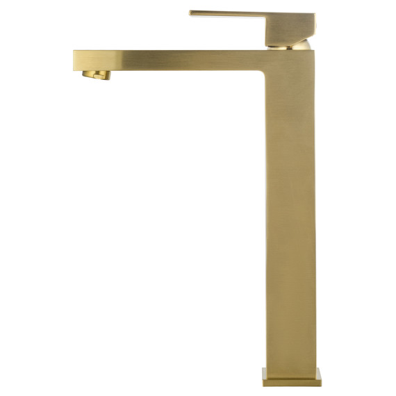 Смеситель для раковины высокий Wonzon & Woghand Cube WW-88239016-BG, золото - фото 2