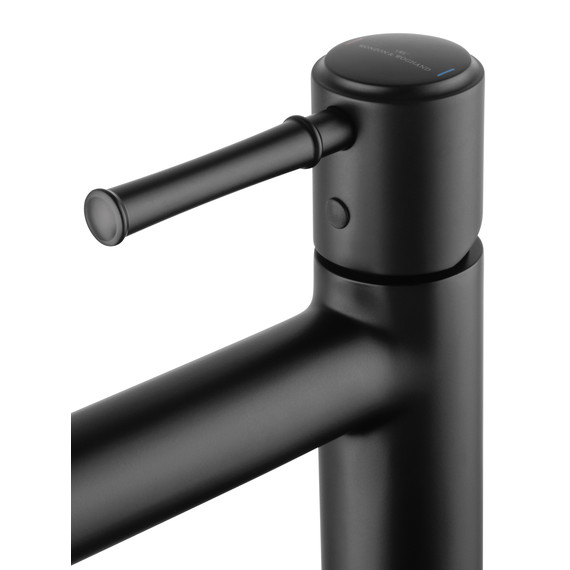 Смеситель для раковины высокий Wonzon & Woghand Tor WW-88019073-MB, чёрный - фото 4