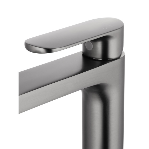 Смеситель для раковины высокий Wonzon & Woghand WW-H1034-BGG, тёмный графит - фото 4