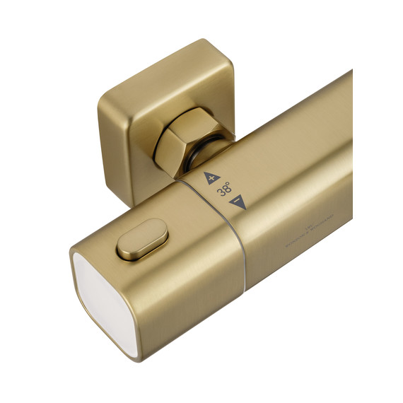 Смесители для ванны с термостатом Wonzon & Woghand Solid WW-C2011-A-BG, золото - фото 6