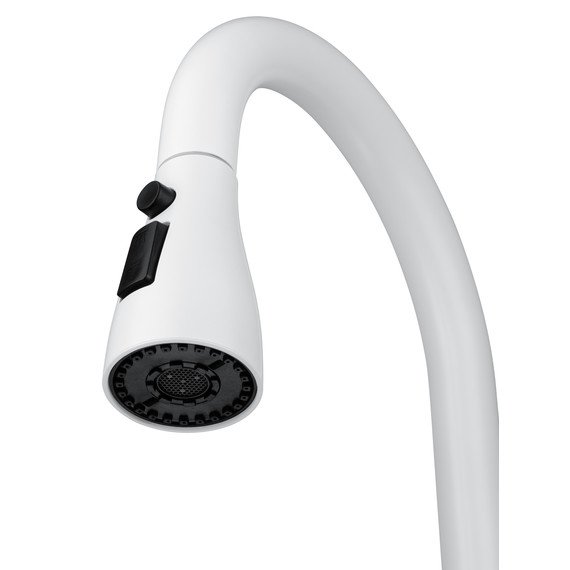 Смесители для кухни Wonzon & Woghand WW-121E201B-MW, белый - фото 5