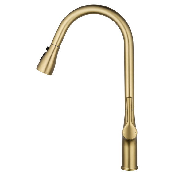 Смесители для кухни Wonzon & Woghand WW-AE54123-BG, золото - фото 3