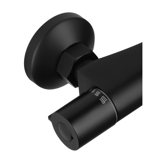Смесители для душа с термостатом Wonzon & Woghand Inn WW-B1005-A-MB, чёрный - фото 5