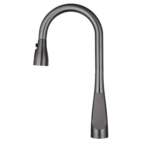 Смесители для кухни Wonzon & Woghand WW-121E201B-BGG, тёмный графит - фото 3