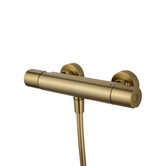 Смесители для душа с термостатом Wonzon & Woghand Inn WW-B2029-A-BG, золото - фото 3
