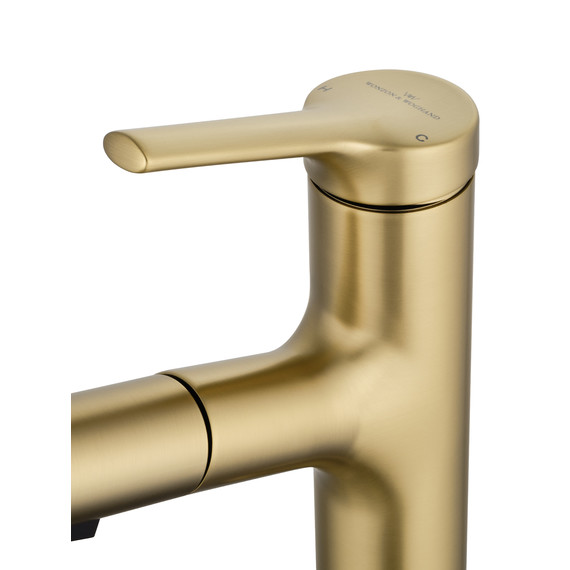 Смесители для раковины Wonzon & Woghand WW-A40862-BG, золото - фото 5