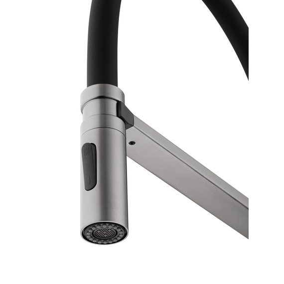 Смесители для кухни Wonzon & Woghand WW-88438003-BGM, тёмный графит - фото 4