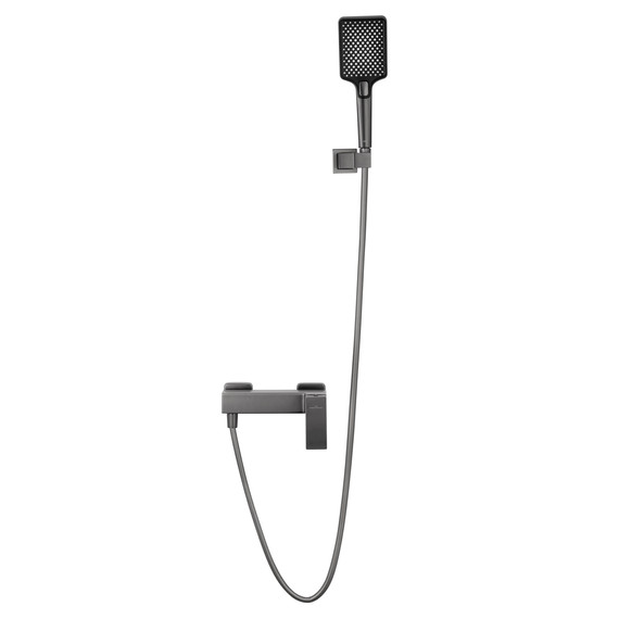 Смесители для душа Wonzon & Woghand Cube 2.0 WW-88048068-BGM, тёмный графит - фото 2