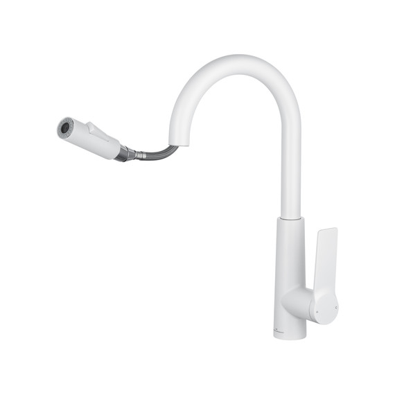 Смесители для кухни Wonzon & Woghand WW-A20782-MW, белый - фото 2