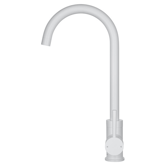 Смесители для кухни Wonzon & Woghand WW-A21102-MW, белый - фото 2