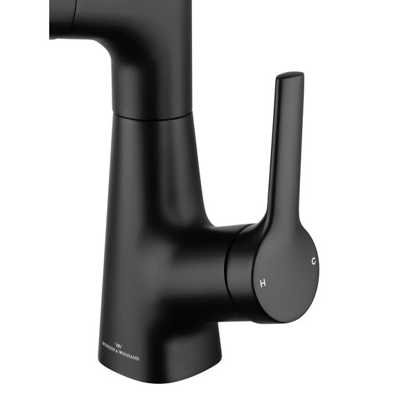 Смесители для раковины Wonzon & Woghand WW-121B108-MB, чёрный - фото 5