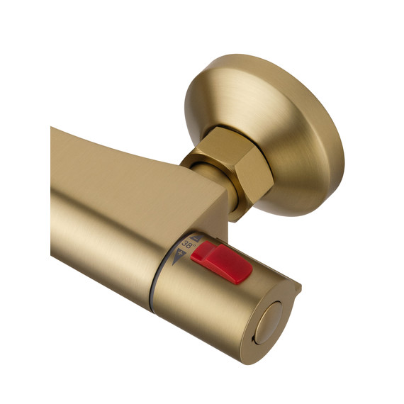 Смесители для душа с термостатом Wonzon & Woghand Inn WW-B2005-A-BG, золото - фото 5