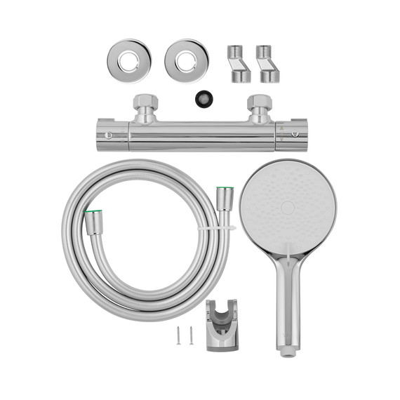 Смесители для душа с термостатом Wonzon & Woghand Inn WW-B2065-A-CR - фото 6